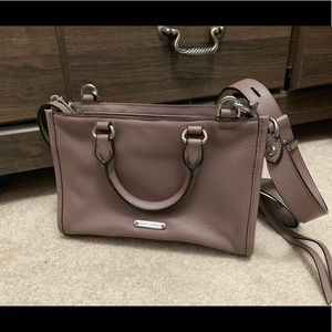 Rebecca Minkoff mauve crossbody